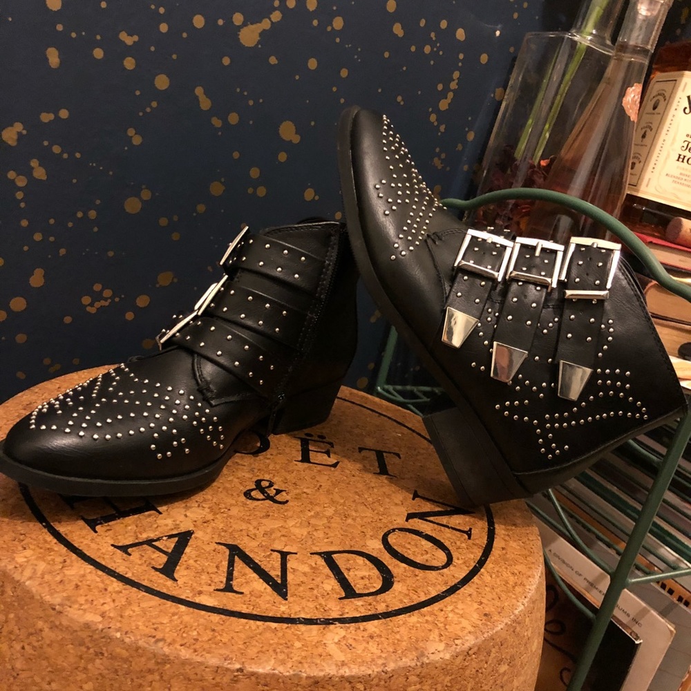 The Truffle Collection Stud Booties - image 1